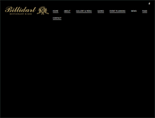 Tablet Screenshot of billidart.com